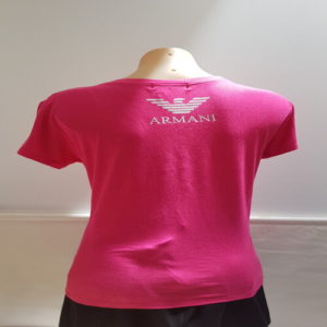 women's armani t shirts uk