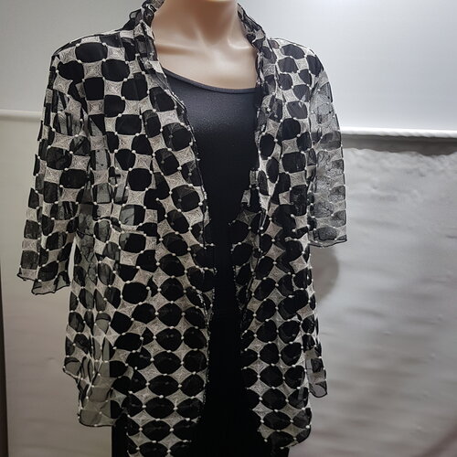 Scandals Monochrome Summer Weight Jacket Cranford Hospice